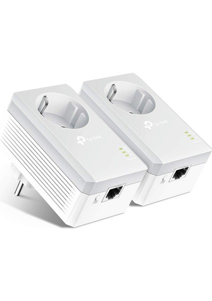TL-PA4010PKIT, AV600 Ac Güç Soketli Powerline Adaptör Başlangıç Kiti