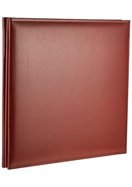 30CM By 30CM Snapload Sewn Leatherette Cover Memory Book, Brown fiyatları
