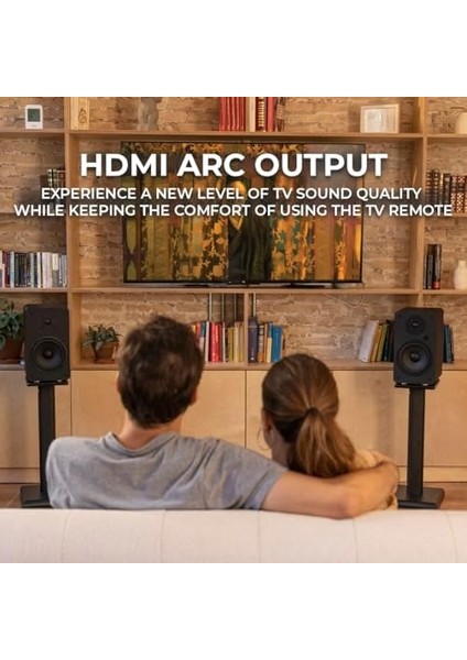 A6 Arc Aktif Hoparlör Siyah(Hdmı Arc,rca Bluetooth,optik,usb,sub Out) modelleri