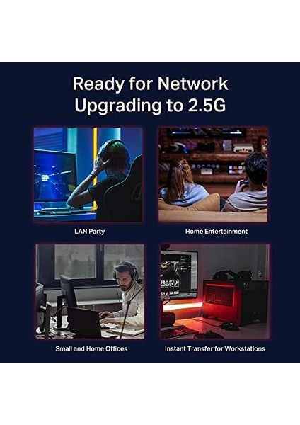 TL-SG108-M2, 8-Port 2.5g Desktop Switch fiyatları