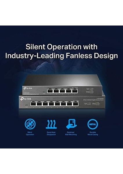 TL-SG108-M2, 8-Port 2.5g Desktop Switch modelleri