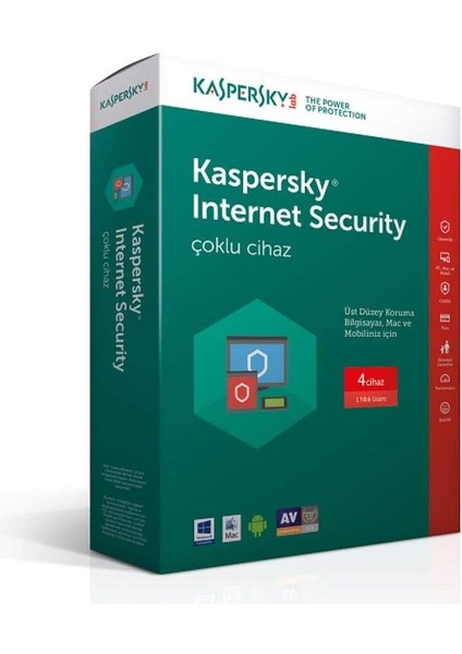 Internet Security Trk Kutu 1yıl 4kullanıcı