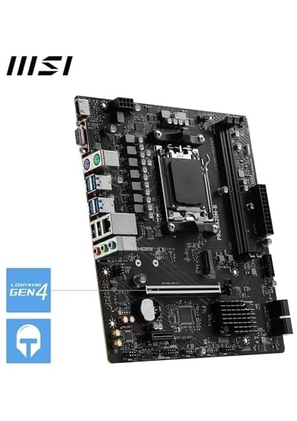 Pro A620M-B Am5 Ddr5 6800MHZ(OC) HDMI VGA M.2 Usb3.2 Jargb_v2 Matx fiyatları