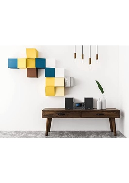 M-7000S-B Mikro Stereo Sistemi, Siyah, Bluetooth, Usb, CD ve Radyo Dab+ Veya Fm ile modelleri