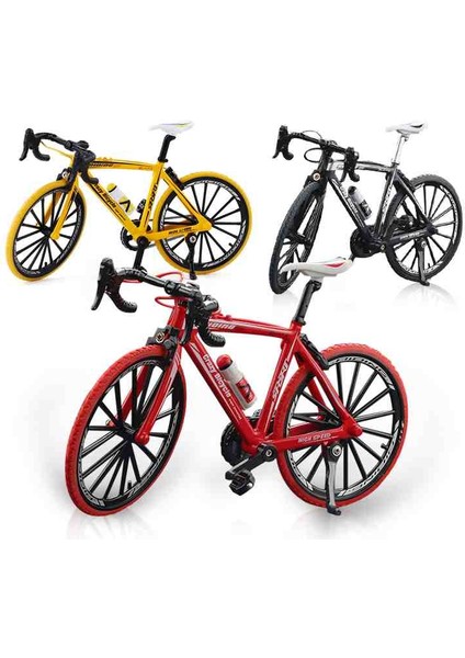 Renkli Metal Bisiklet Minyatür El Yapımı Dekoratif Retro Tasarım Masaüstü Süs Biblo ve Koleksiyon Ürünü indirimleri