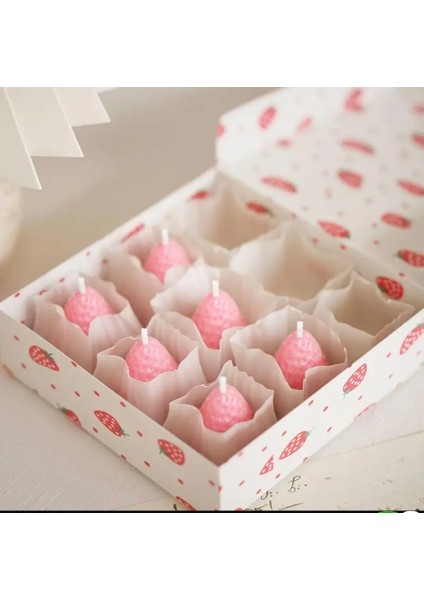 4'lü Çilek Seti, Tek Kalıpta 4 Meyve Silikon Kalıp K-1458, Kokulu Taş Sabun Alçı Mum Kalıbı indirimleri