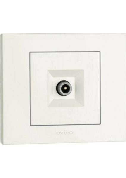 Ovivo Grano Beyaz Uydu F Konnektör