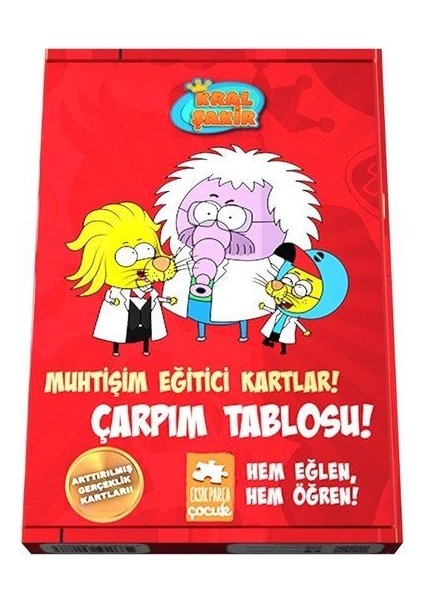 Muhtişim Eğitici Kartlar! - Çarpım Tablosu!