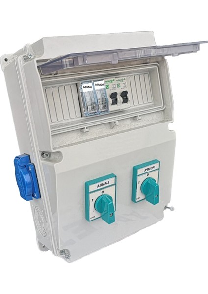 Havuz Panosu 1 Pompa 6 Lamba 2 Zaman Saatli