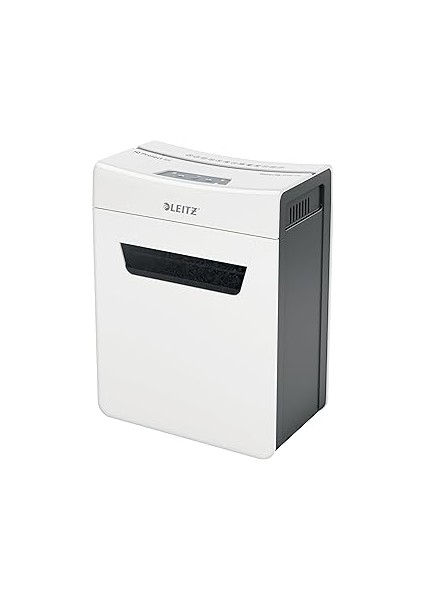 Leitz Iq 8x Premium Kağıt Öğütücü, P4, Ofis ve Ev Için, Partikül Kesim, 8 Yaprak, 14 L Çöp Kabı, Ço