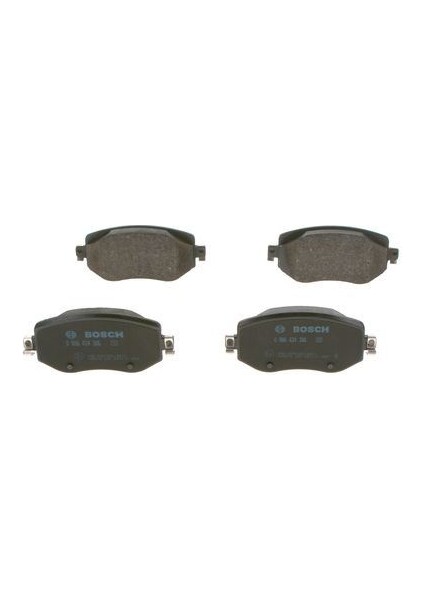 Ön Fren Balatası Renault Megane Iv 15 Tüm Motor Tipleri G:129MM Y:58.4 mm K:18MM