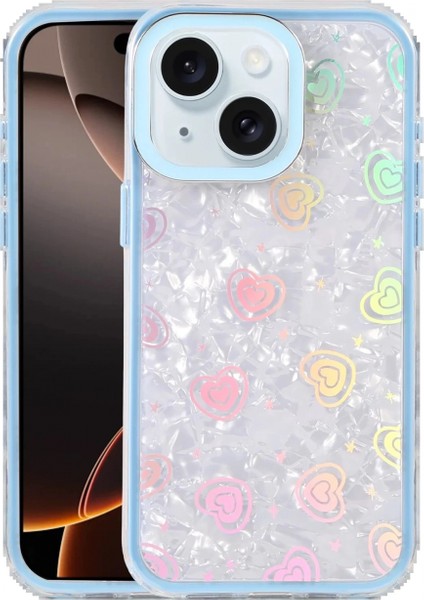 Apple iPhone 15 Lumi Desenli Kapak - Yeşil