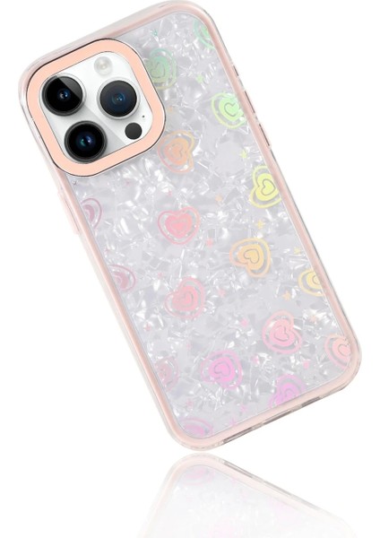 Apple iPhone 14 Lumi Desenli Kapak - Pembe fırsatları