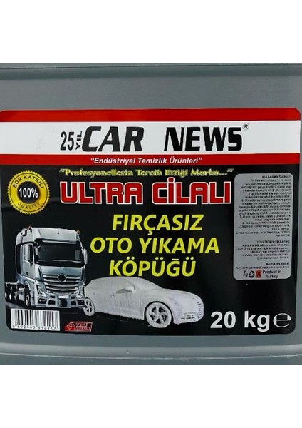 Ultra Cilalı Fırçasız Oto Yıkama Köpüğü 20 kg fırsatları