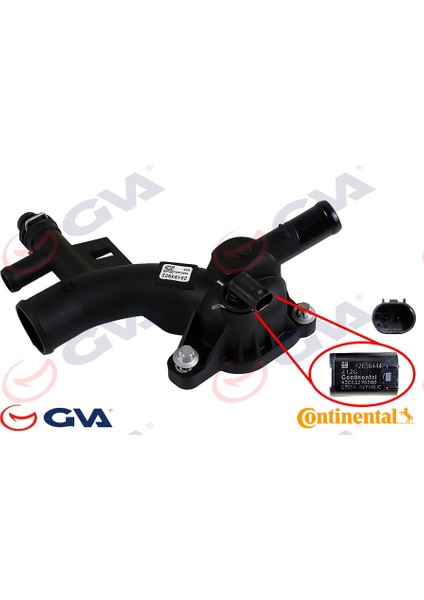 Termostat Gövdesi Flanşı Müşürlü Insıgnıa A-Mokka-Astra J-Corsa D-E Cruze-Aveo T300 A14-B14NET