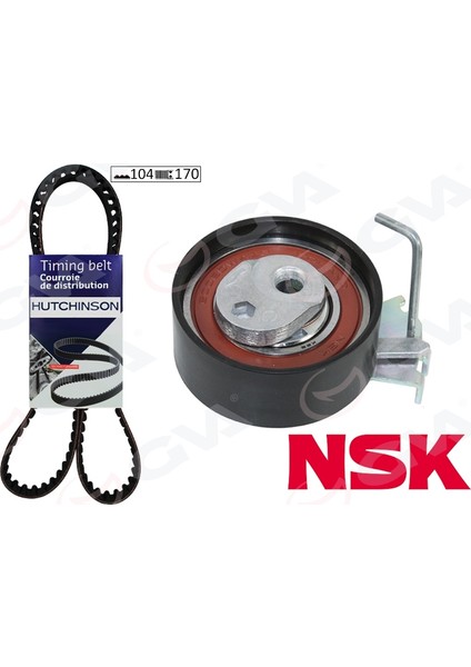 Eksantrik Gergi Kiti 104X170 206-207-306-307-BIPPER-PARTNER-BERLINGO-C2-NEMO-FIORINO 1.4 K015575XS