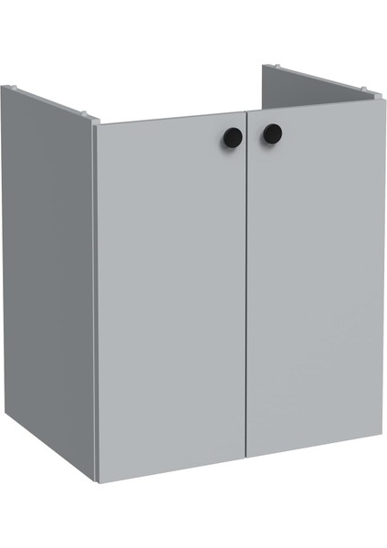 Shift T20 81003 Kapaklı Lavabo Dolabı, Kül Gri, 60 cm