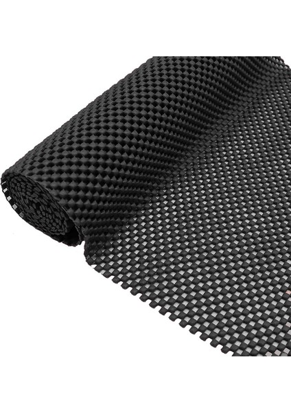 Halı Matları, Lateks, Farklı Renkler, 45X90 cm (Siyah)