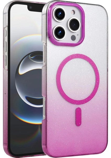 Apple iPhone 16 Pro Max Glossy Magsafe Kapak - Mor