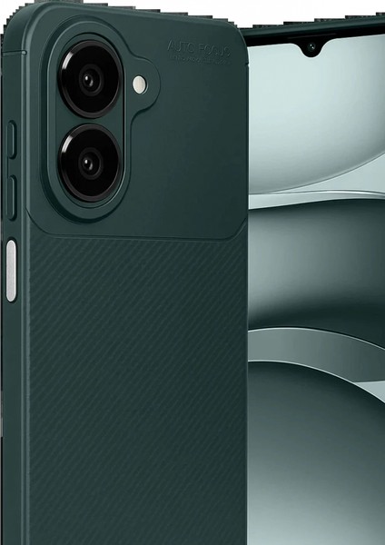 Samsung Galaxy A07 Auto Focus Karbon Kapak - Koyu Yeşil modelleri