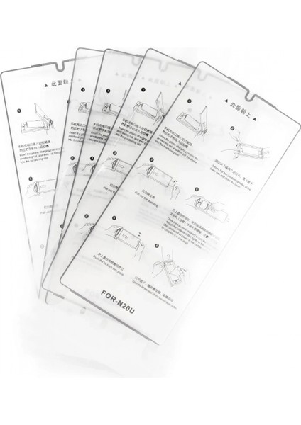 Samsung Galaxy Note 20 Ultra 5in1 Fiber Polymer Nano Ekran Koruyucu fiyatları