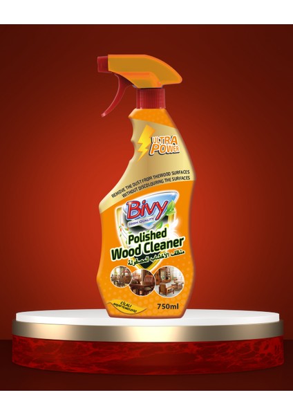 Bıvy Cilalı Ahşap Temizleyici 750 ml