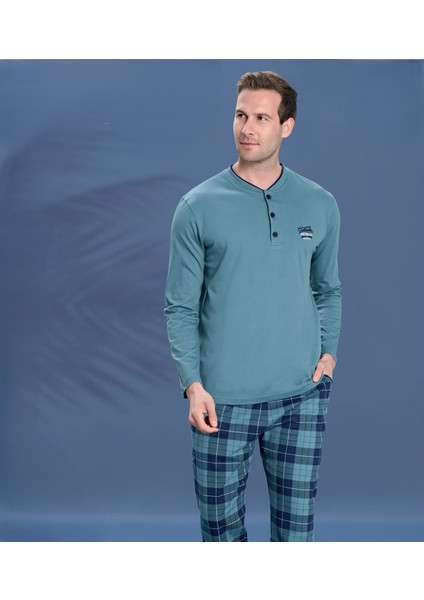 Erkek Uzun Kollu Pijama Takım 2150