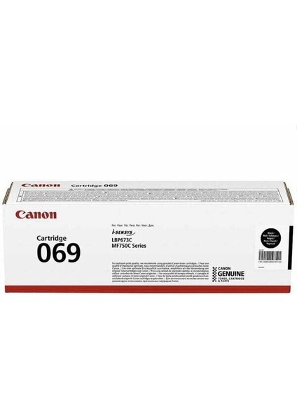 Canon CRG 069 BK Toner