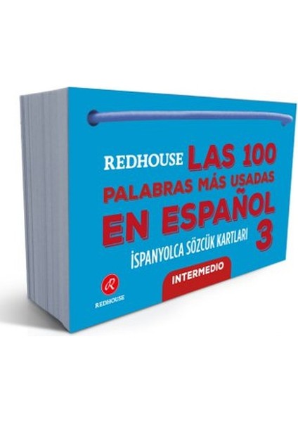 Redhouse Las 100 Palabras Mas Usadas En Espanol - Ispanyolca Sözcük Kartları 3