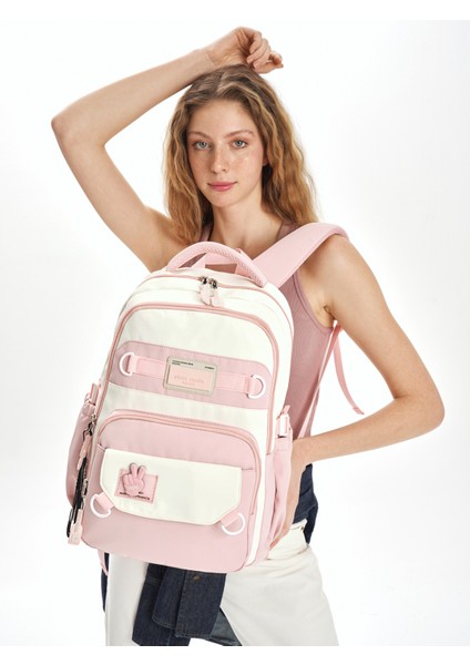 18829 Okul Çantası Suya Dayanıklı Çok Bölmeli