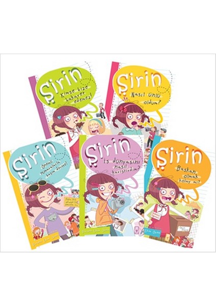 Şirin Iş Başında - 01 Set (5 Kitap Takım)
