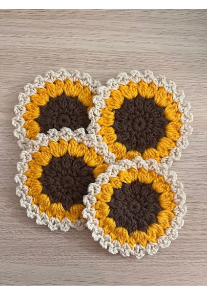 Ayçiceği Bardak Altlığı 2 Adet fiyatları