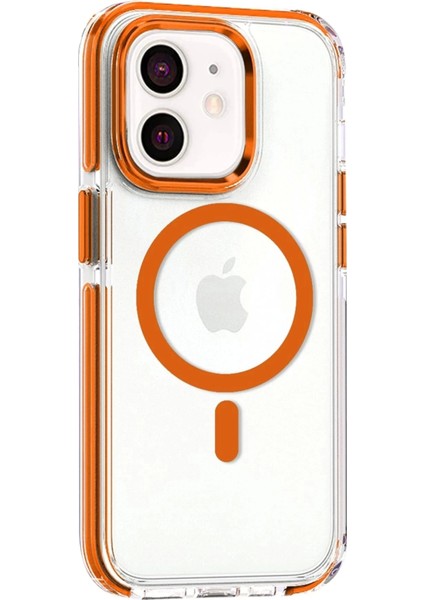 iPhone 11 Bella Magsafe Kapak - Turuncu fiyatları