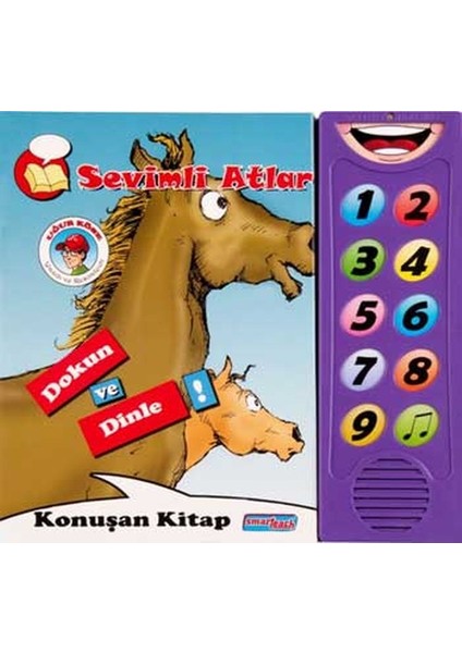 Sevimli Atlar Dokun ve Dinle Konuşan Kitap