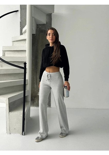 Fit Comfort Gri Salaş Pantolon A6011 modelleri