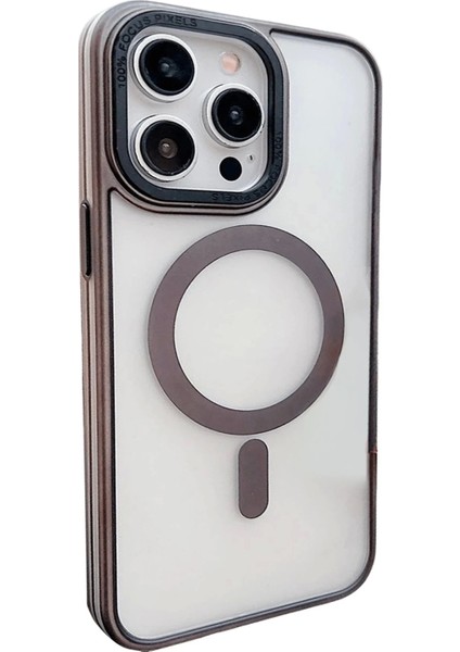 iPhone 14 Pro Montella Magsafe Kapak - Siyah