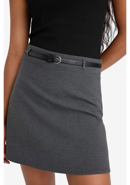 A Kesim Normal Bel Mini Etek G0470AX25AU