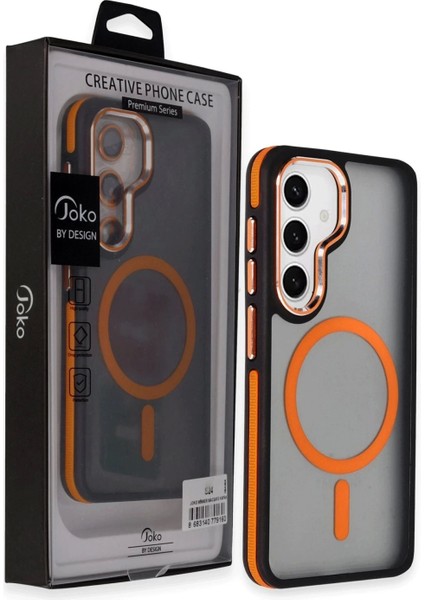 Samsung Galaxy S24 Winner Magsafe Kapak - Turuncu fırsatları