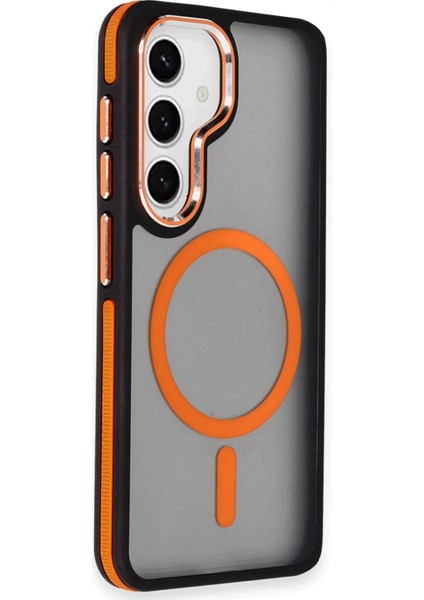 Samsung Galaxy S24 Winner Magsafe Kapak - Turuncu indirimleri