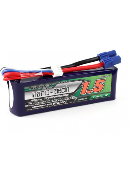 Nano-Tech 1500MAH 3s 30C Lipo Batarya