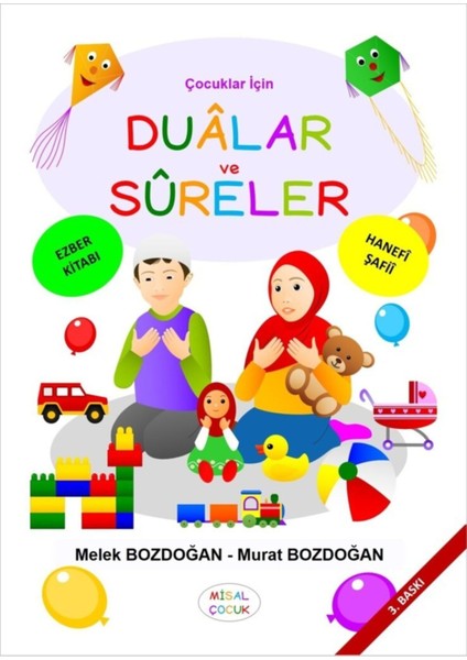 Okul Öncesi Eğitici Kitap – 3-5 Yaş Dualar ve Sureler, Murat Bozdoğan, Renkli Resimli, Ciltsiz fiyatları