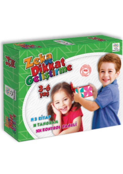 3-6 Yaş Okul Öncesi Dikkat ve Zeka Geliştirme Seti – Ciltli, Büyük Boy, 100 Sayfa Türkçe Eğitim Kitabı fırsatları