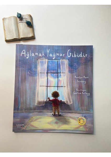 3-5 Yaş Okul Öncesi Eğitici Kitap – Ağlamak Yağmur Gibidir, Bilinçli Farkındalık, 40 Sayfa Türkçe Ciltsiz modelleri