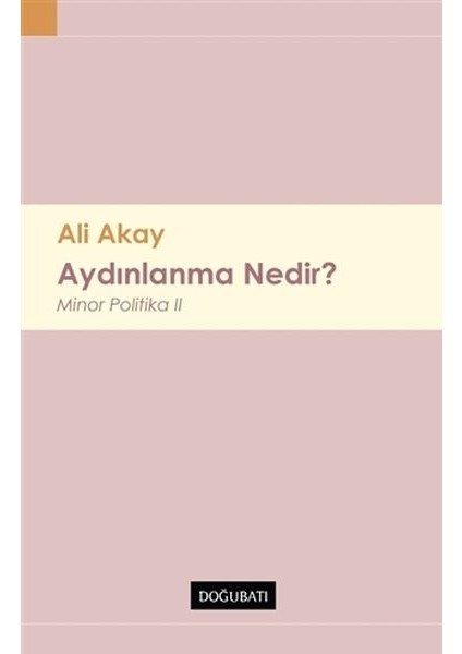 Aydınlanma Nedir ?