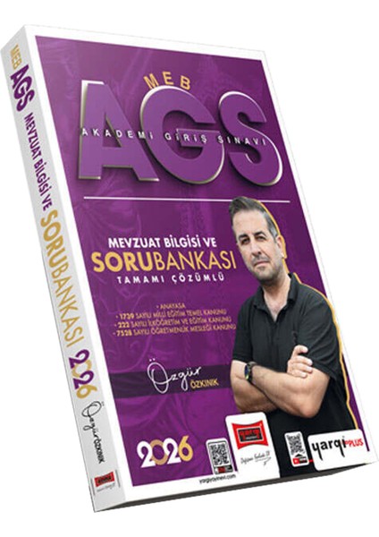 2026 Meb Ags Anayasa ve Mevzuat Bilgisi Kazandıran Set(Özgür Özkınık)