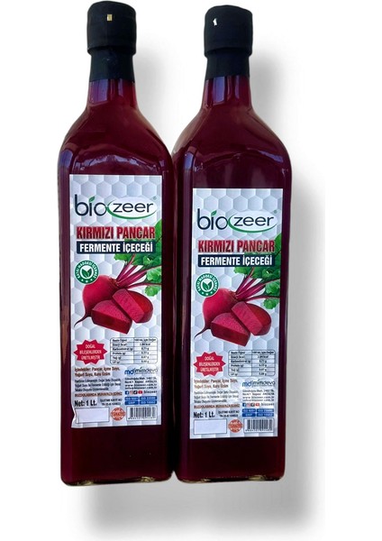 Kırmızı Pancar Fermente Içeceği 1 Lt. fiyatları