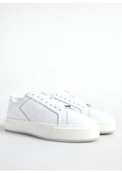 Beyaz Kadın Sneaker YW0YW02007YAF fiyatları