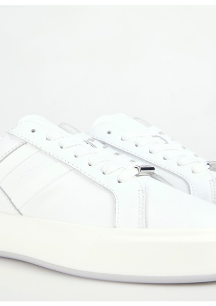 Beyaz Kadın Sneaker YW0YW02007YAF indirimleri