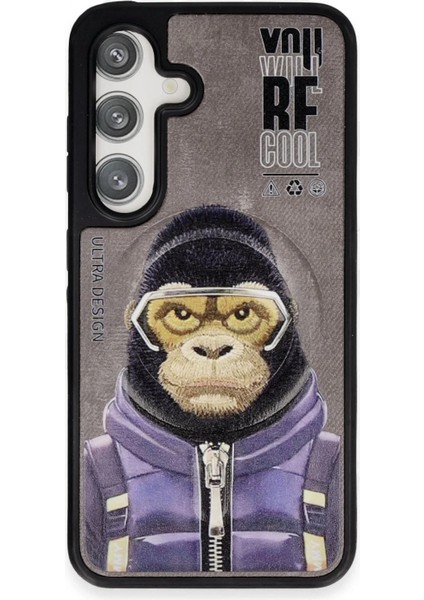 Samsung Galaxy S24 Fun Magsafe Kapak - Natural Grey