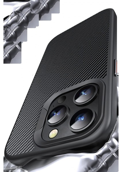 iPhone 14 Pro Dart Karbon Magsafe Kapak - Siyah fiyatları